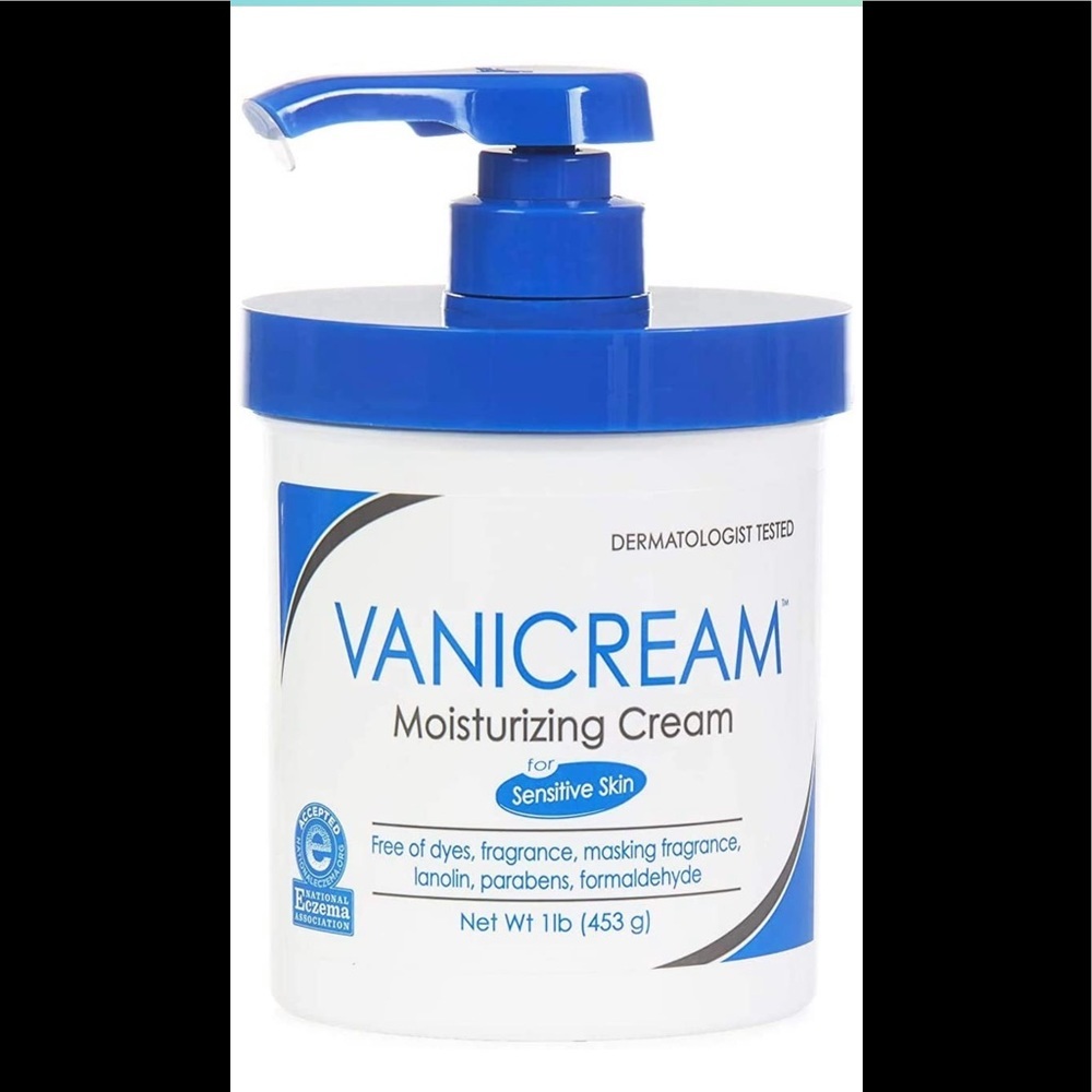 Vanicream Cream with Pump Fragrance Free, 16 oz